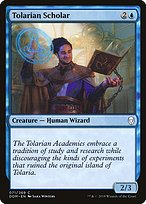 Magic the Gathering Card - Tolarian Scholar - MTG Circle
