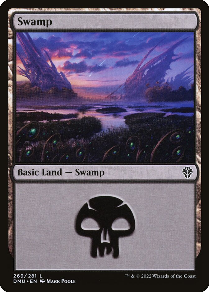 Magic the Gathering Card - Swamp - MTG Circle