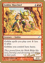Magic the Gathering Card - Goblin Warchief - MTG Circle