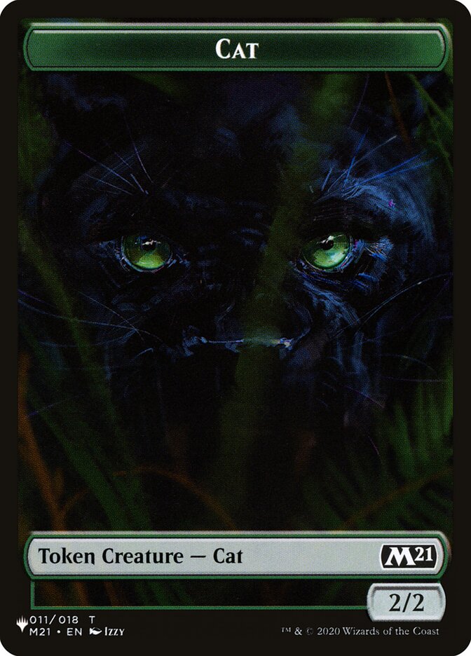 Magic the Gathering Card - Cat - MTG Circle