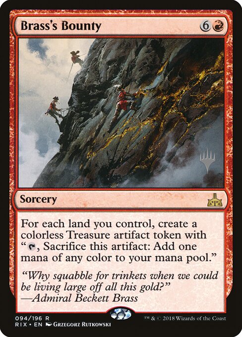 Magic the Gathering Card - Brass's Bounty - MTG Circle