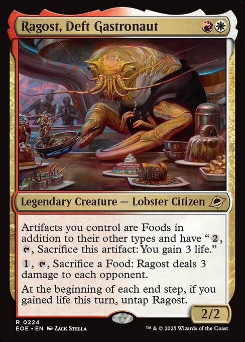 Magic the Gathering Card - Ragost, Deft Gastronaut - MTG Circle