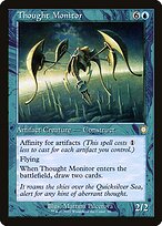 Magic the Gathering Card - Thought Monitor - MTG Circle