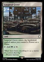 Magic the Gathering Card - Sunpetal Grove - MTG Circle