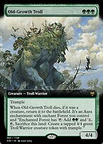 Magic the Gathering Card - Old-Growth Troll - MTG Circle