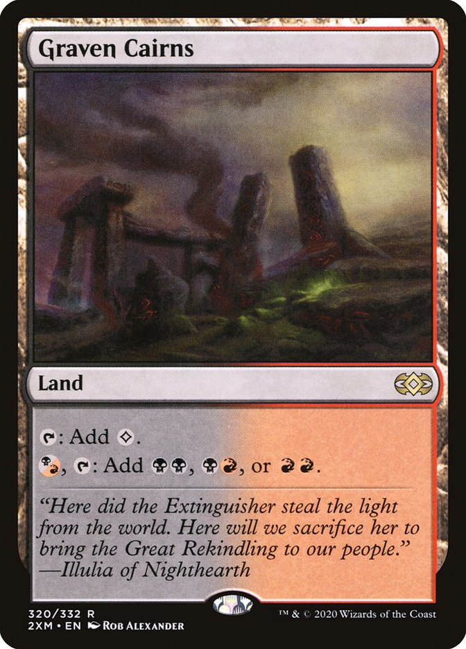 Magic the Gathering Card - Graven Cairns - MTG Circle