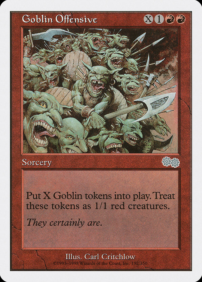 Magic the Gathering Card - Goblin Offensive - MTG Circle