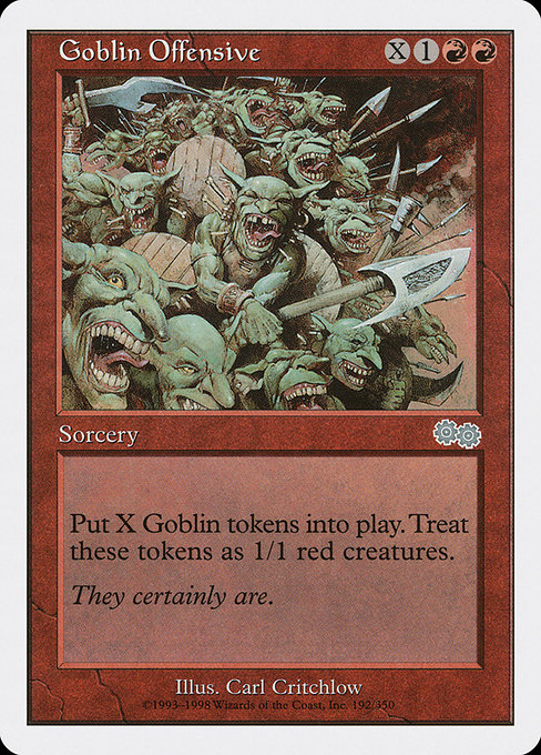 Magic the Gathering Card - Goblin Offensive - MTG Circle