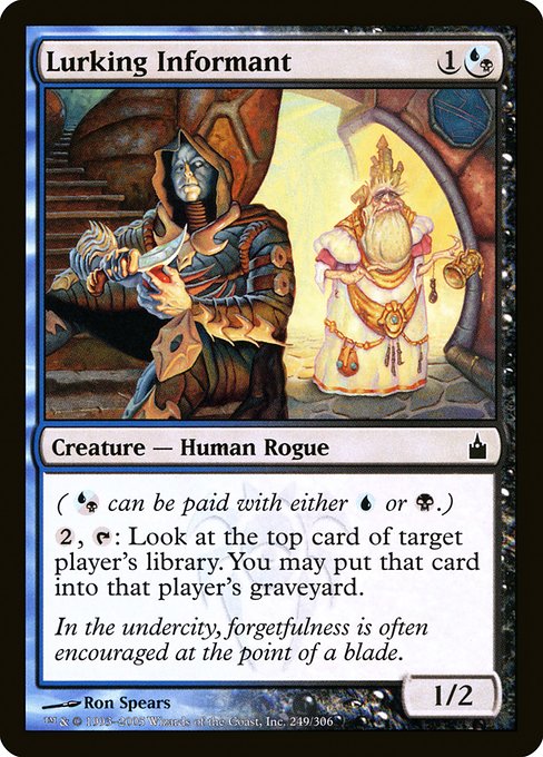 Magic the Gathering Card - Lurking Informant - MTG Circle