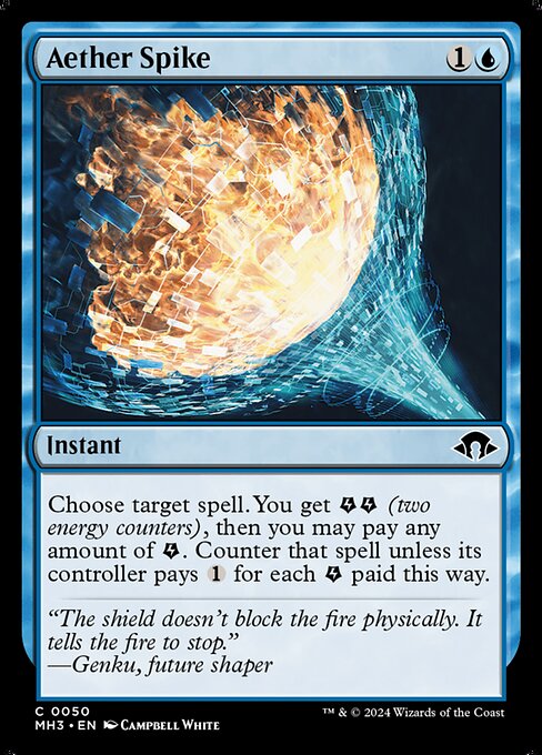 Magic the Gathering Card - Aether Spike - MTG Circle