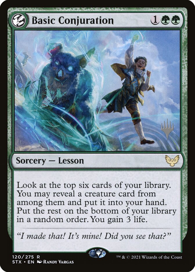Magic the Gathering Card - Basic Conjuration - MTG Circle