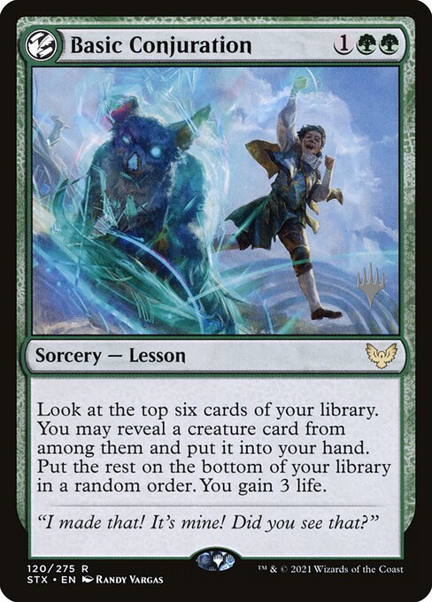 Magic the Gathering Card - Basic Conjuration - MTG Circle