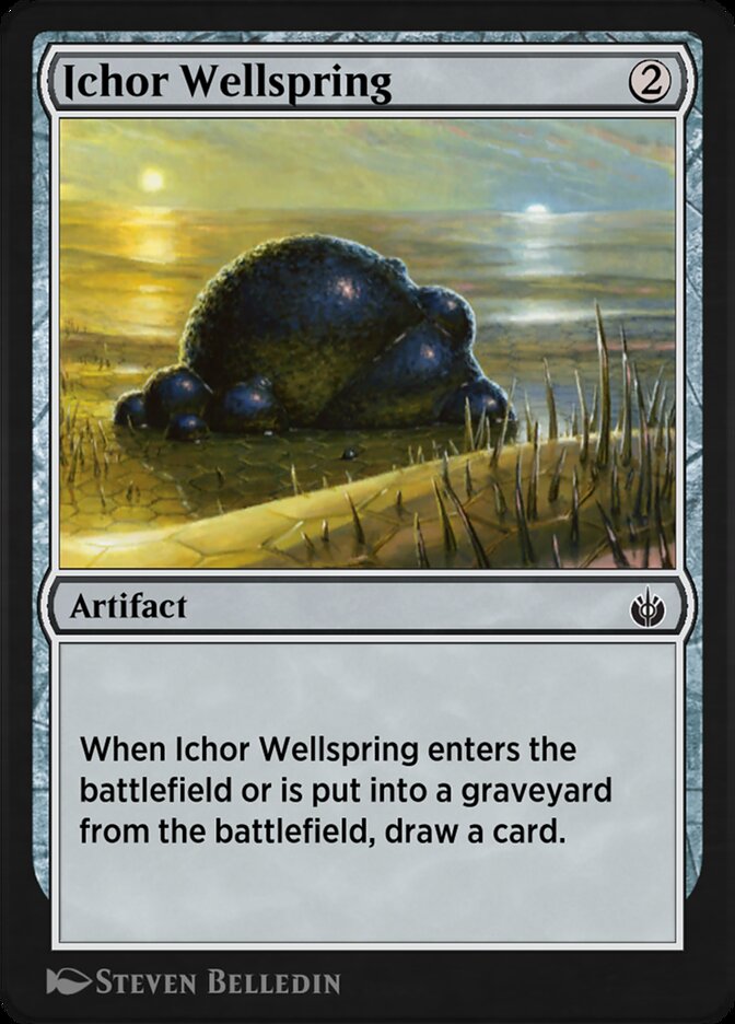 Magic the Gathering Card - Ichor Wellspring - MTG Circle