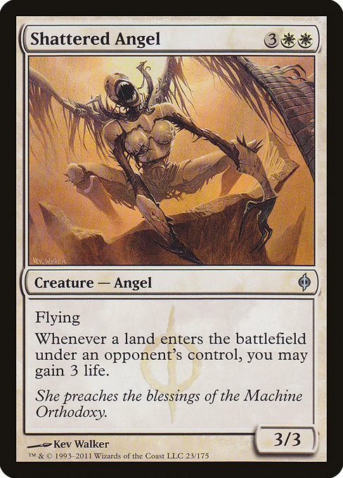 Magic the Gathering Card - Shattered Angel - MTG Circle