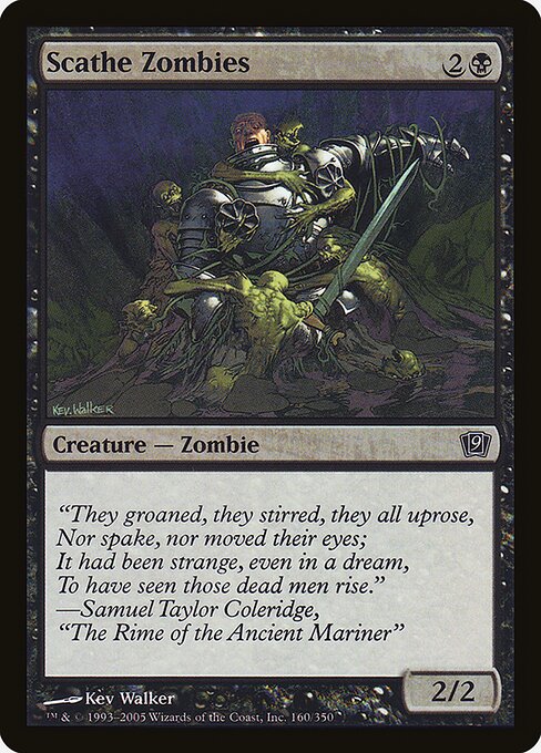 Magic the Gathering Card - Scathe Zombies - MTG Circle
