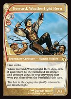 Magic the Gathering Card - Gerrard, Weatherlight Hero - MTG Circle
