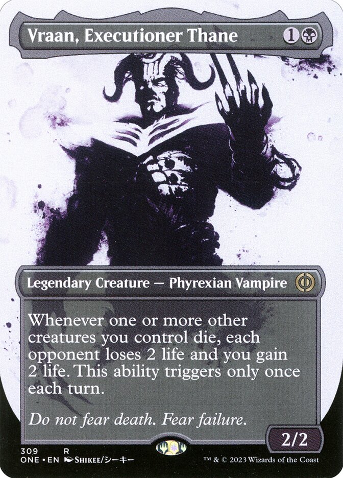 Magic the Gathering Card - Vraan, Executioner Thane - MTG Circle