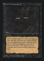 Magic the Gathering Card - Word of Command - MTG Circle
