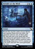 Magic the Gathering Card - Intrude on the Mind - MTG Circle