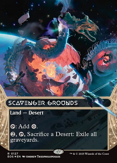 Magic the Gathering Card - Scavenger Grounds - MTG Circle