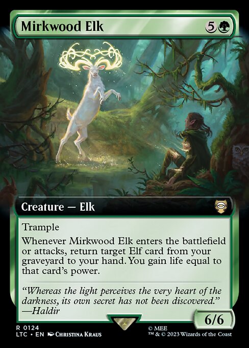 Magic the Gathering Card - Mirkwood Elk - MTG Circle