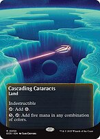Magic the Gathering Card - Cascading Cataracts - MTG Circle