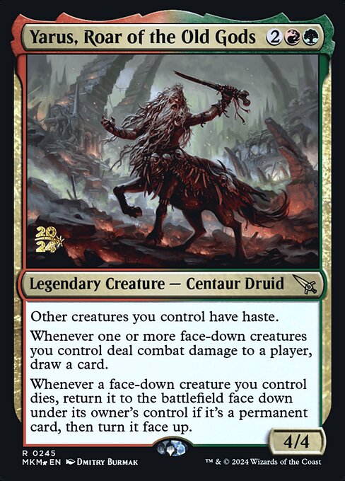 Magic the Gathering Card - Yarus, Roar of the Old Gods - MTG Circle