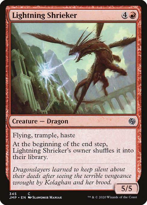 Magic the Gathering Card - Lightning Shrieker - MTG Circle