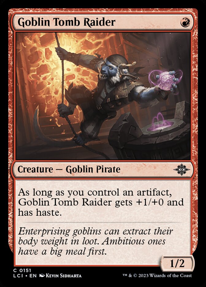 Magic the Gathering Card - Goblin Tomb Raider - MTG Circle