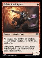 Magic the Gathering Card - Goblin Tomb Raider - MTG Circle