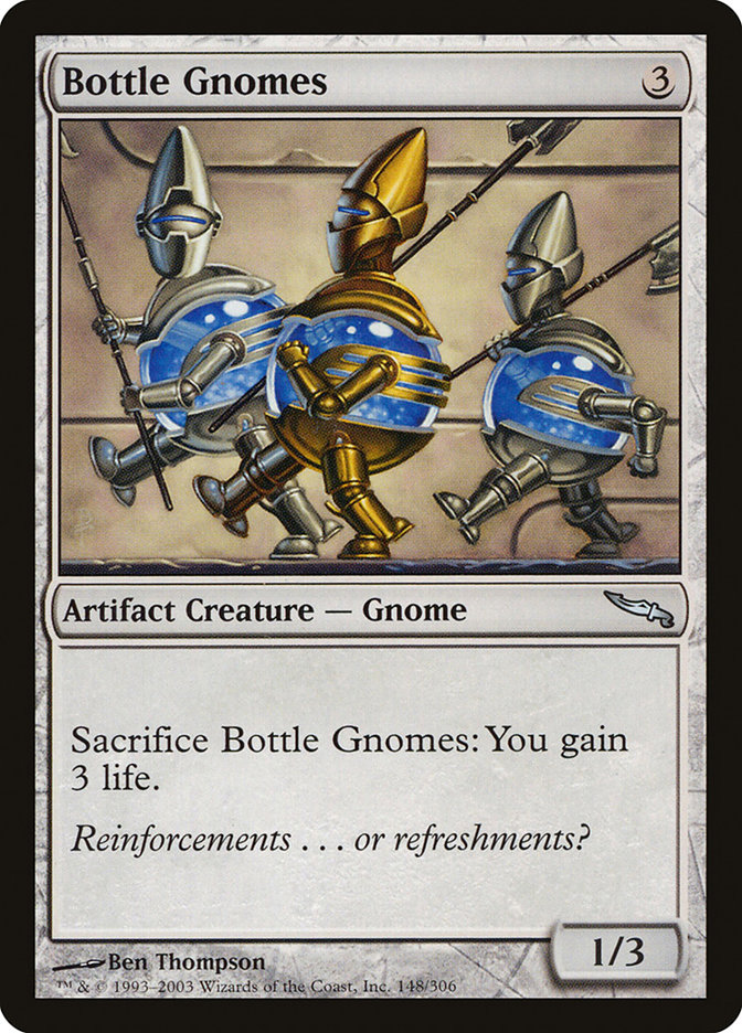 Magic the Gathering Card - Bottle Gnomes - MTG Circle