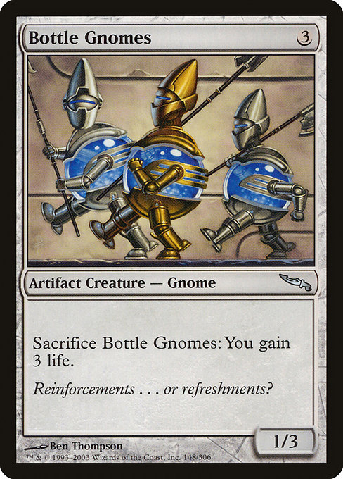 Magic the Gathering Card - Bottle Gnomes - MTG Circle