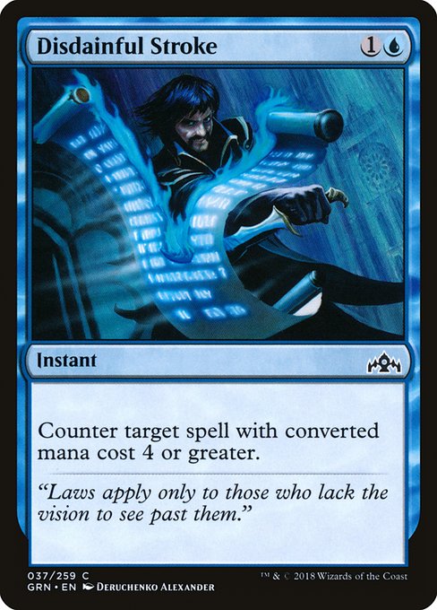 Magic the Gathering Card - Disdainful Stroke - MTG Circle