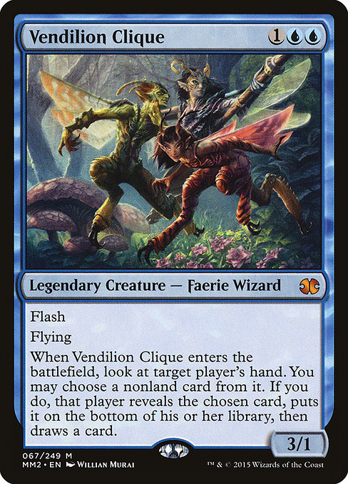 Magic the Gathering Card - Vendilion Clique - MTG Circle