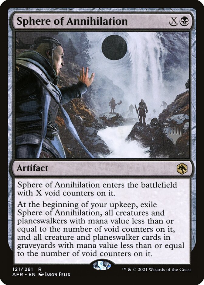 Magic the Gathering Card - Sphere of Annihilation - MTG Circle
