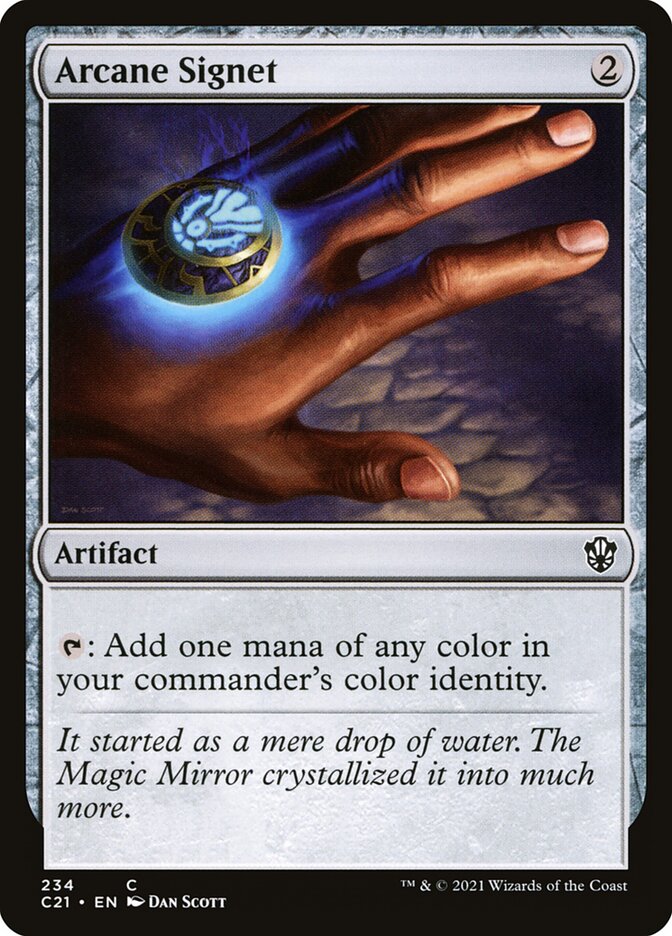Magic the Gathering Card - Arcane Signet - MTG Circle