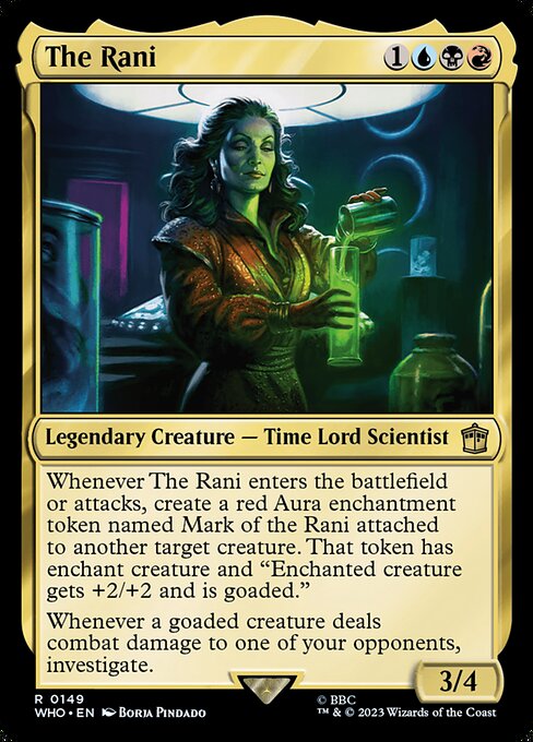 Magic the Gathering Card - The Rani - MTG Circle