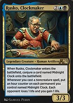 Magic the Gathering Card - Rusko, Clockmaker - MTG Circle