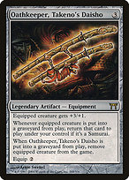 Magic the Gathering Card - Oathkeeper, Takeno's Daisho - MTG Circle