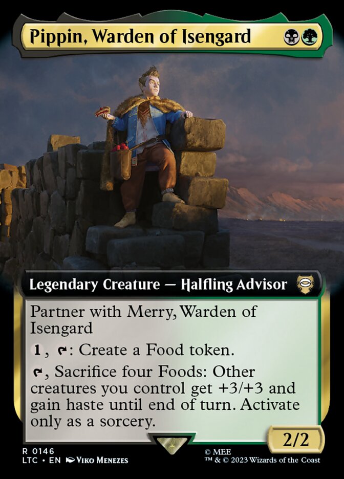 Magic the Gathering Card - Pippin, Warden of Isengard - MTG Circle