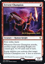 Magic the Gathering Card - Fervent Champion - MTG Circle