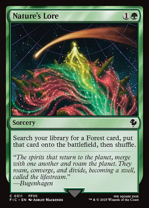 Magic the Gathering Card - Nature's Lore - MTG Circle