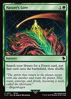 Magic the Gathering Card - Nature's Lore - MTG Circle