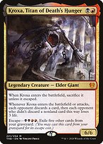 Magic the Gathering Card - Kroxa, Titan of Death's Hunger - MTG Circle