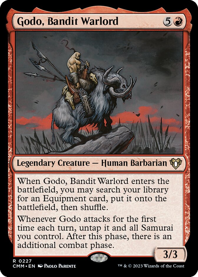 Magic the Gathering Card - Godo, Bandit Warlord - MTG Circle