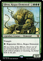 Magic the Gathering Card - Silvos, Rogue Elemental - MTG Circle