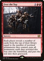 Magic the Gathering Card - Over the Top - MTG Circle