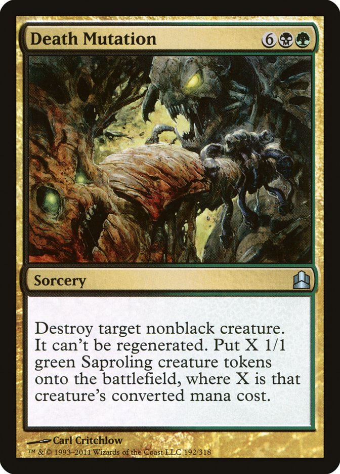 Magic the Gathering Card - Death Mutation - MTG Circle