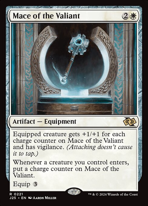 Magic the Gathering Card - Mace of the Valiant - MTG Circle