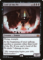 Magic the Gathering Card - Lord of the Pit - MTG Circle